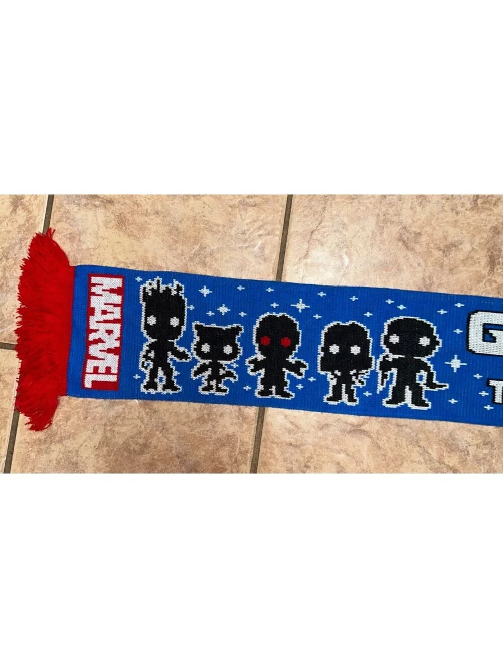 Marvel Guardians of the Galaxy Groot Knit Scarf Collector Corps Exclusive